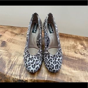 BeautiFeel Leopard Suede Leather Pumps 37